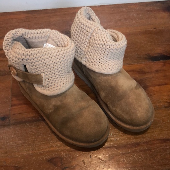 UGG Shoes - Ugg boots with sweater fold over top